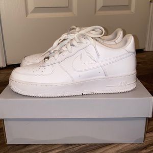 White Air Force ones
